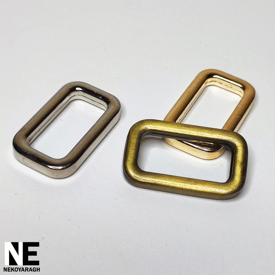 حلقه مستطیل 2 سانت کد 49