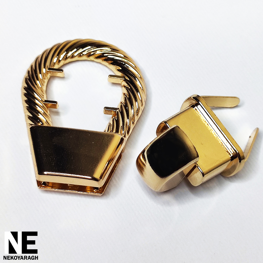 قفل کیف پیچک  کد 100