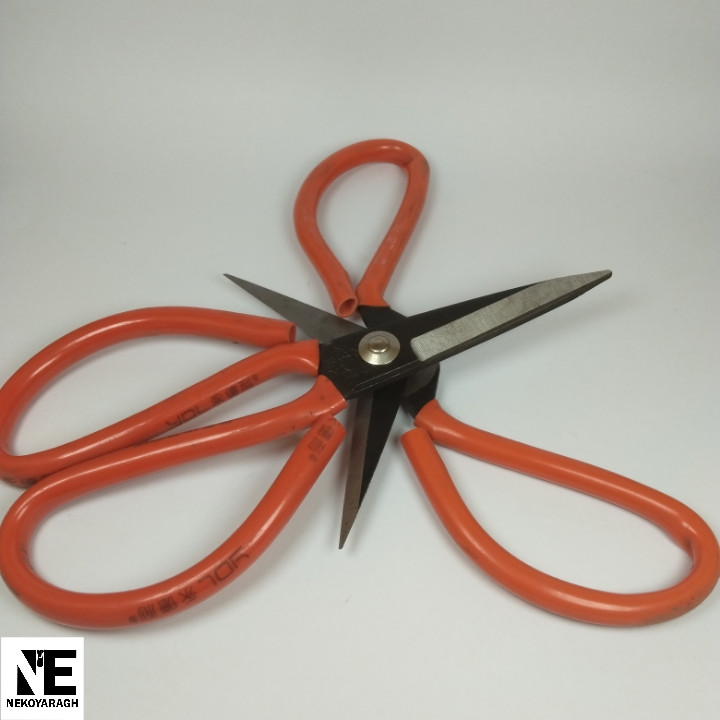 قیچی چینی دسته قرمز کد ۱۴۴